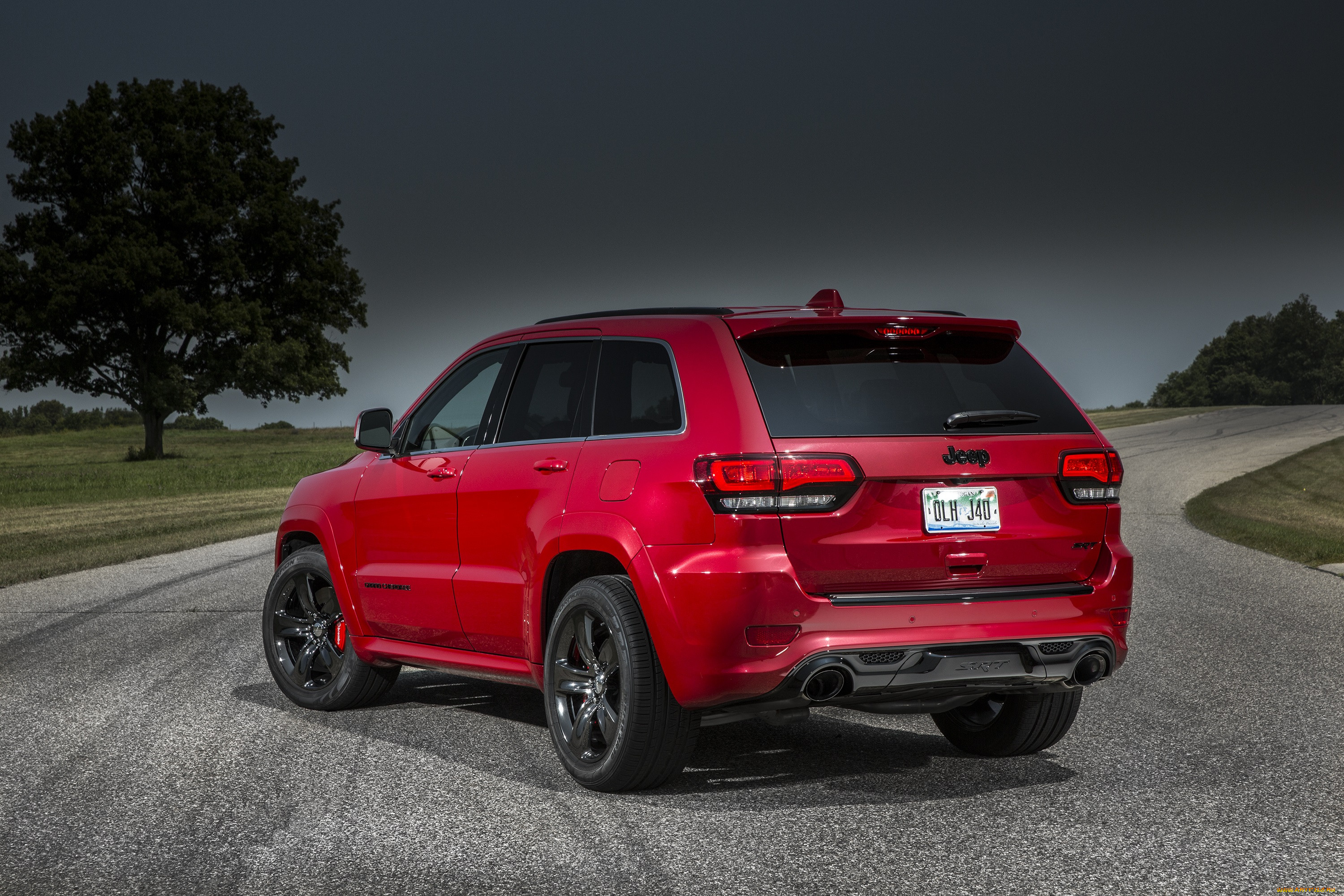 , jeep, , wk2, red, vapor, srt, cherokee, grand, 2015